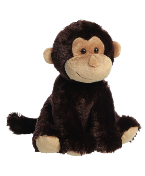14" Monkey Stuffed Animal
