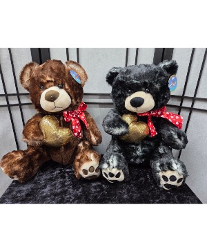14" Sitting Plush Bear 
