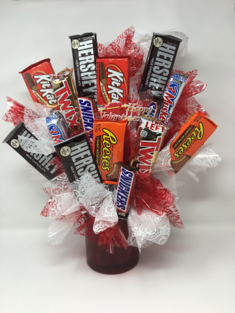 VALENTINE CANDY BOUQUET in Moore, OK - A New Beginning Florist