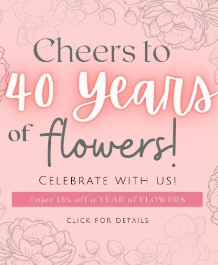 15% OFF a year of FLOWERS Foral Subscription