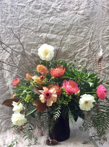 $150 Seasonal Arrangement  in Newport Beach, CA | French Buckets Florist