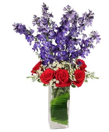 AMERICAN SPIRIT Arrangement in Monticello, IN | The Enchanted Garden Flowers & Gifts