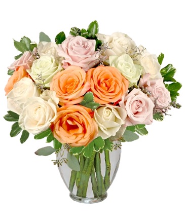 Alabaster Roses Arrangement in Westlake, TX | Westlake Florist