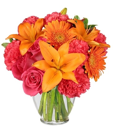 Feeling Hot! Hot! Hot! Bouquet in Colusa, CA | Richie's Florist LLC