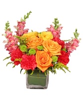 DYNAMIC COLORS Bouquet in Burnaby, British Columbia | PASSION FLORAL BOUTIQUE