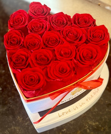 16 Preserved Red Roses