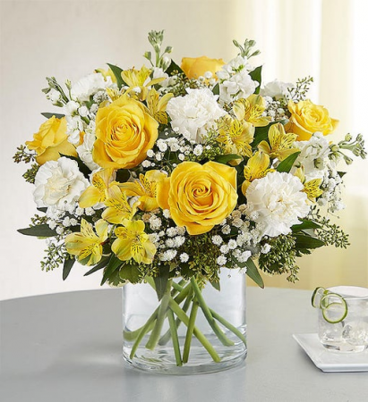 176259   Yellow & White Delight Bouquet 