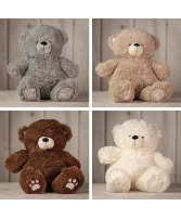 18" Big Fluffy Bear Plush