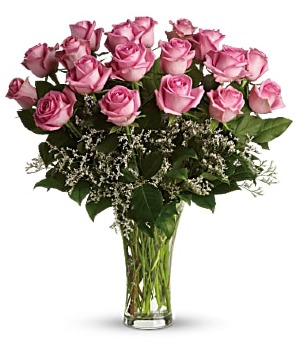 18 Pink Roses 