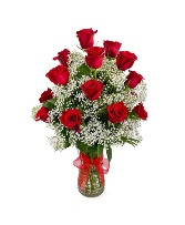 18 RED ROSES roses