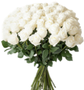 18 White Rose Arrangement 