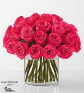 Hot Pink Bouquet  - 18, 24, 36 roses Rose Arrangement