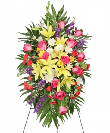 FONDEST FAREWELL Funeral Flowers in Fitchburg, MA | CAULEY'S FLORIST & GARDEN CENTER