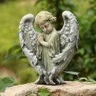18928 boy angel with open wings
