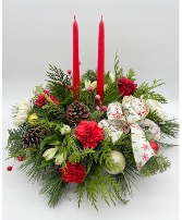 2 candle centrepiece 