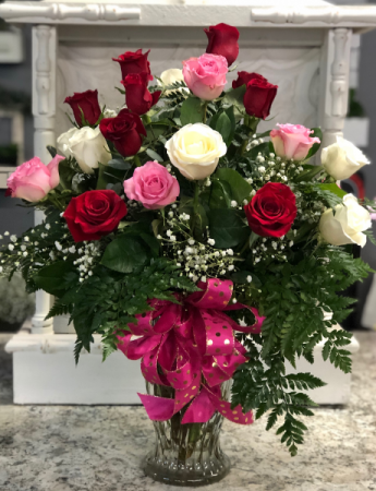 2 dozen Mixed 2 dozen roses mixed