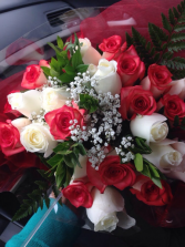 2 dozen premium roses bouquet 