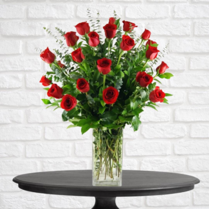2 Dozen Red Roses