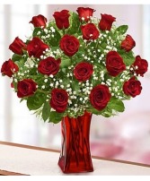 2 Dozen Red roses 