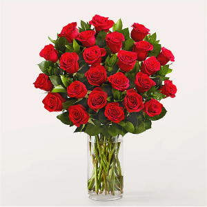 2 Dozen Red Roses Rose Arrangement