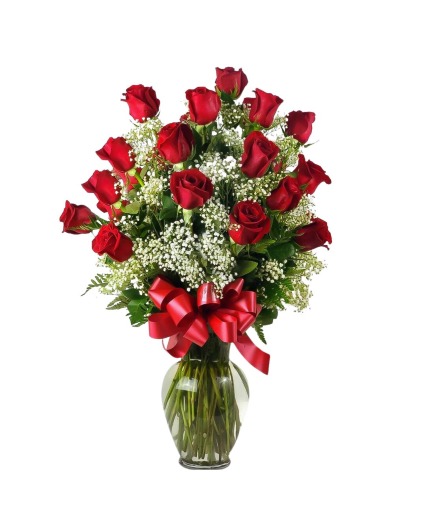 2 Dozen Roses Flower Arrangement