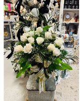 2 dozen white roses Roses