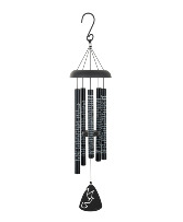 20'' Windchime Black Sonnet Amazing Grace How Sweet the Sound