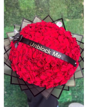 200 Red Roses Ramo 