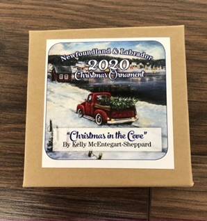 CG11 clarenville chamber of commerce Pewter Christmas ornament