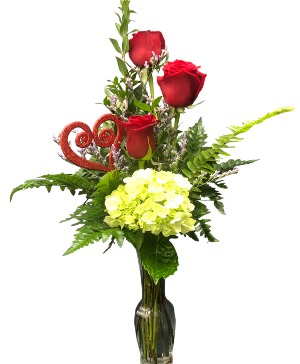  Love Note vase arrangement