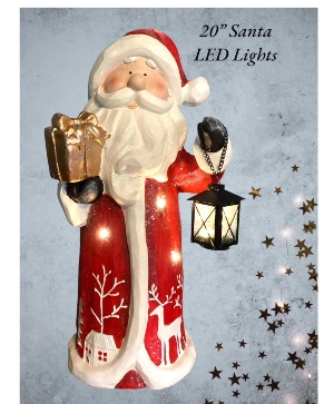 20”Santa  Gift
