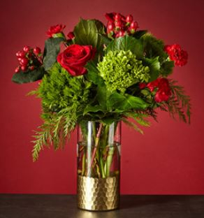 21-C9 FTD Home For The Holidays  Bouquet  