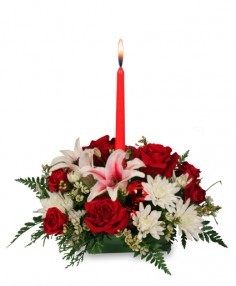 DECK THE HALLS Holiday Centerpiece