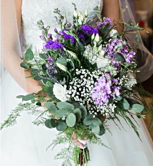 Lavender Fields Hand Tied Bouquet