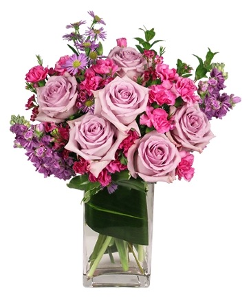 Lavender Luxury Flower Arrangement in Windsor, ON | K. MICHAEL'S FLOWERS & GIFTS