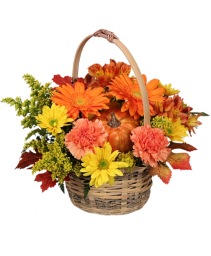 Enjoy Fall! Flower Basket