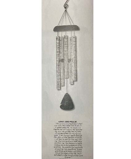 23rd Psalm Wind Chime Wind Chime