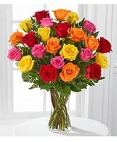 RSV24ASBB 24 ASSORTED ROSES