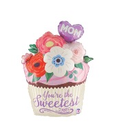 24” Cupcake Mother’s Day Balloon