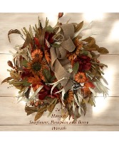 24” Harvest Wreath  Artificial Wreath