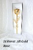 24 Karat All Gold Dipped Rose 