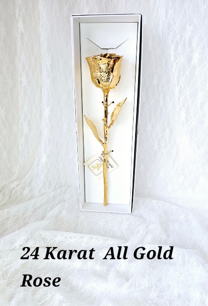 24 Karat Gold Dipped Rose 