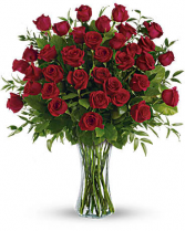 24 Lovely Roses  Red Rose Arrangemnt