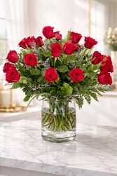 24 Red Roses Arrangement