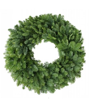 24" Plain Noble Wreath Christmas