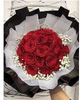 24 Red Rose Bouquet  