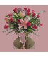 24 Rose with mix flowers Vase  Arrangement 
