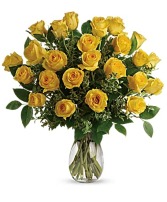 24 Yellow Roses