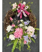 25" X 25" Spring Wreath 