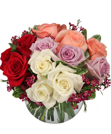 Rendezvous Roses Arrangement in Tigard, OR | A Williams Florist